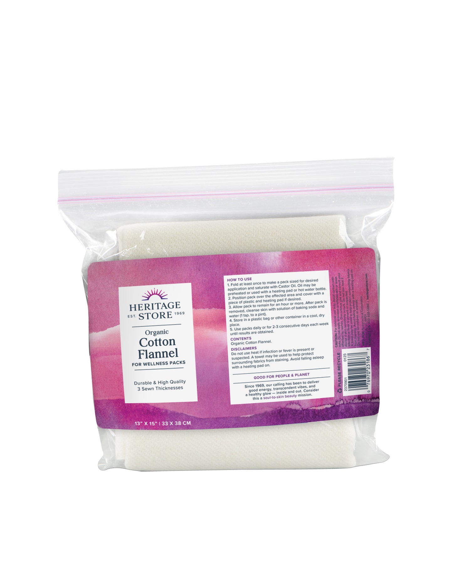 Cotton Flannel, Organic