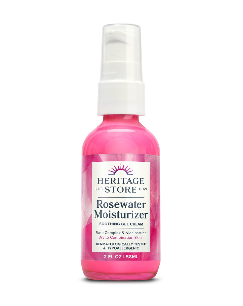 HERITAGE STORE Rosewater Moisturizer Soothing Gel Cream (59ml/2oz) HERITAGE STORE Rosewater Moisturizer Soothing Gel Cream (59ml/2oz)