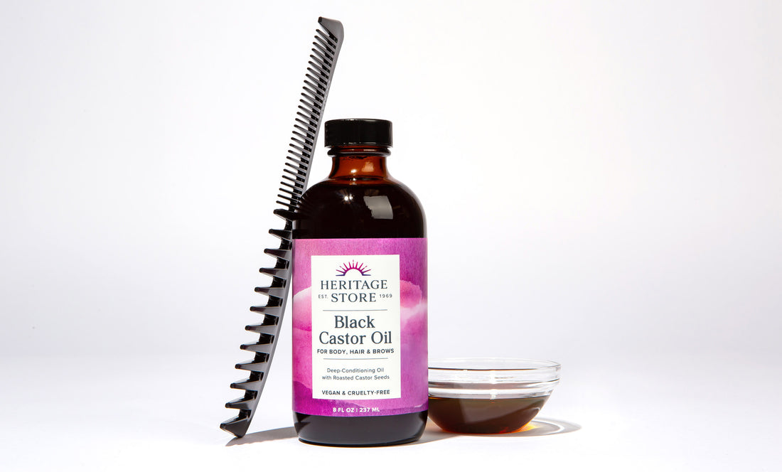 How to DIY a Castor Oil Hair Mask