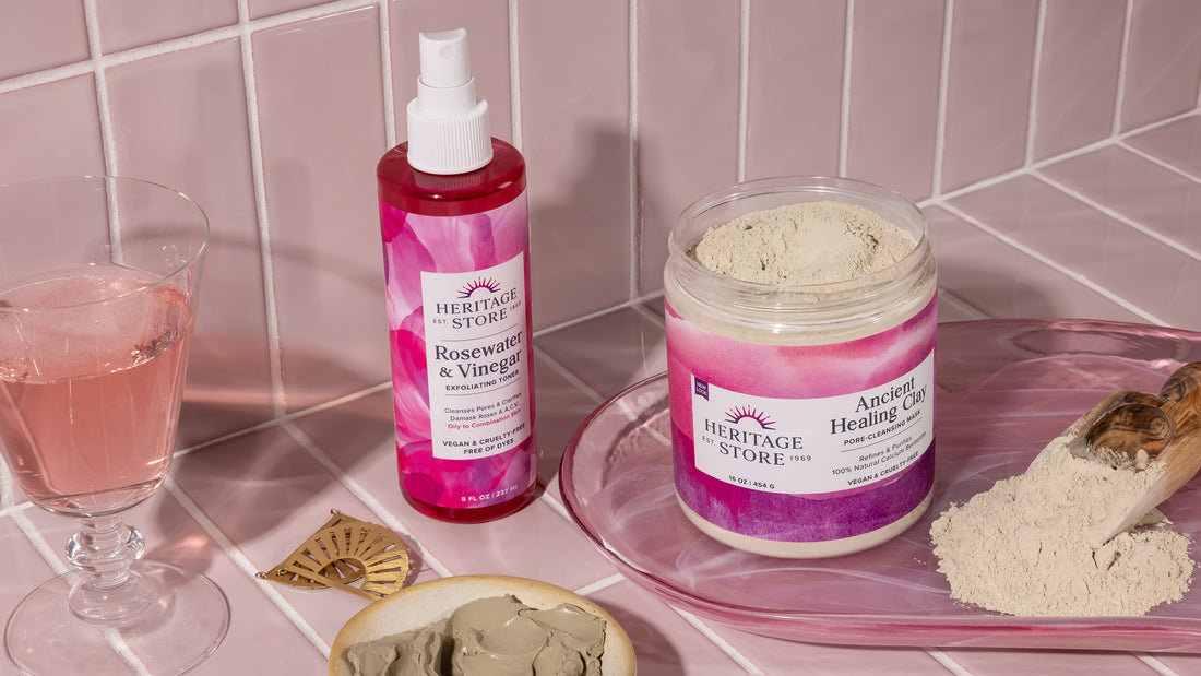 The Detox Duo: Rosewater & Vinegar and Ancient Healing Clay