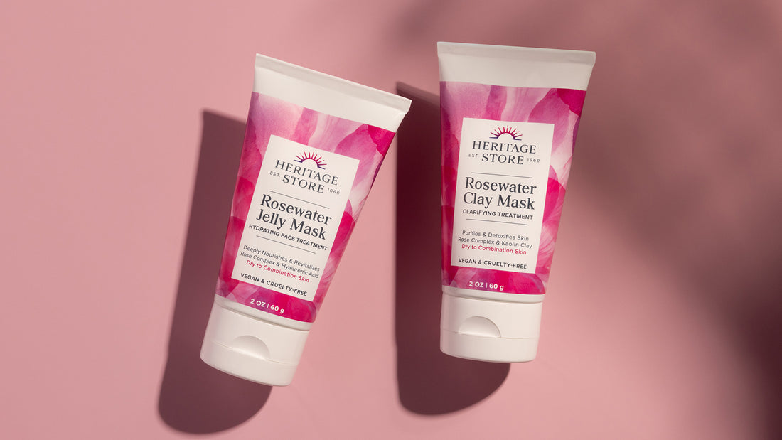 What's the Difference Between Our Rosewater Masks?