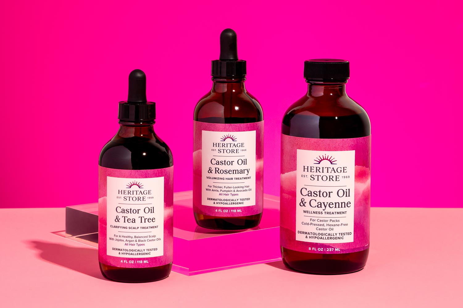 Meet the NEW Castor Oils