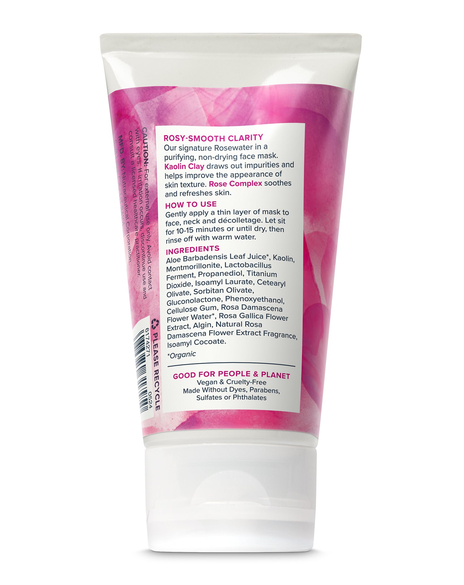 Rosewater Clay Mask – Heritage Store