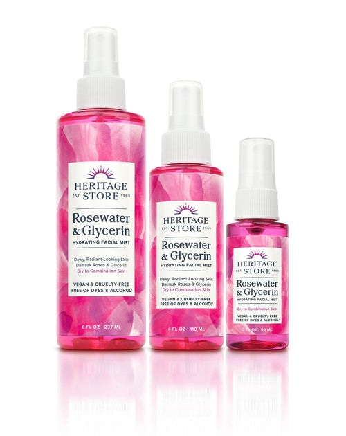 Rosewater & Glycerin Mist 8oz