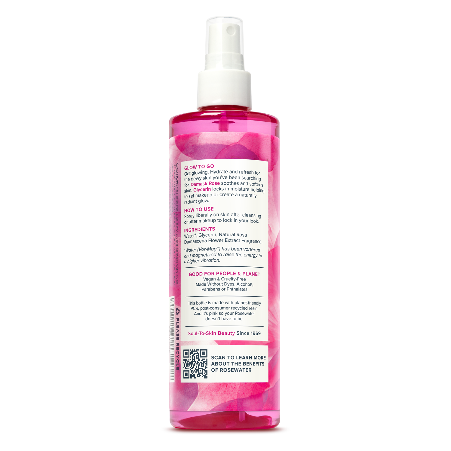 Rosewater & Glycerin Hydrating Facial Mist Heritage Store Rosewater & Glycerin Hydrating Facial Mist Heritage Store