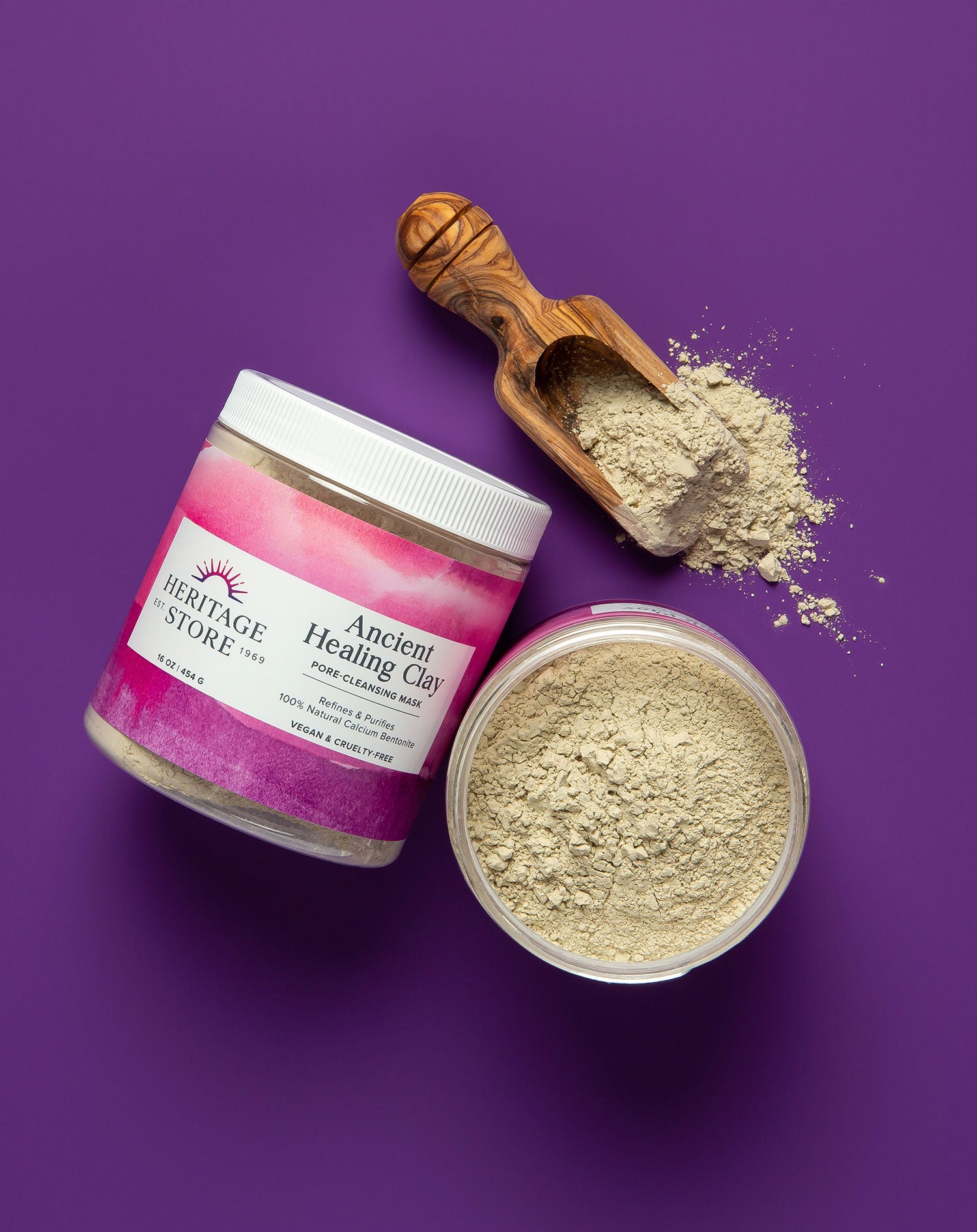 ヌクォルR セルクレイ 100ｇ×3 Ancient Healing Clay | Clay Mask | Heritage Store