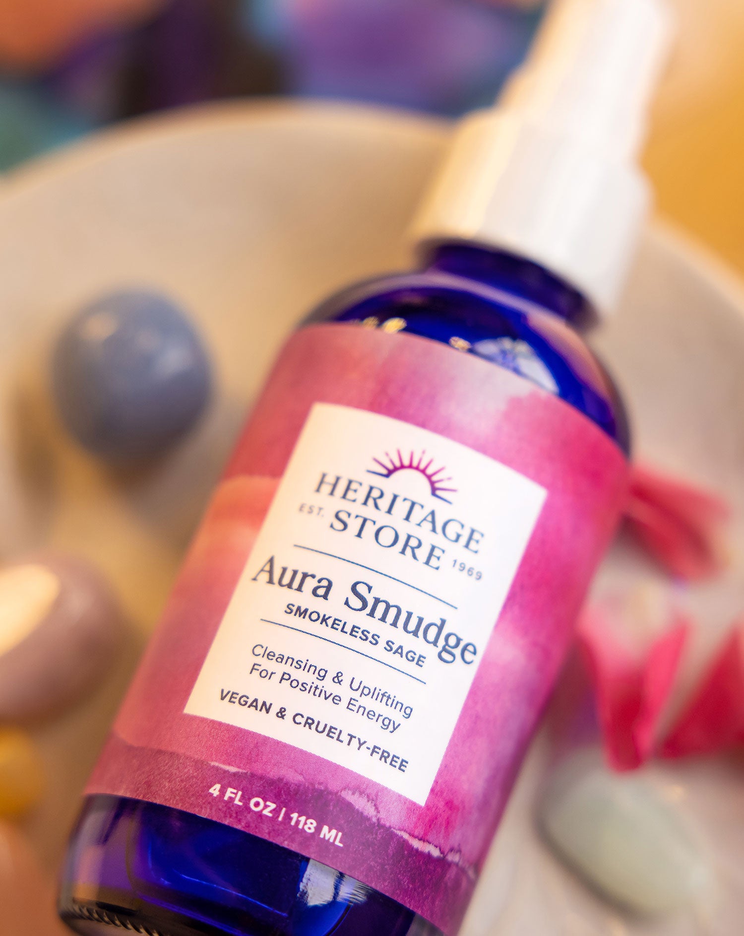 【大容量】BLOOM AURA FLOATY MIST 200ml Aura Smudge Smokeless Juniper Sage Mist – Heritage Store