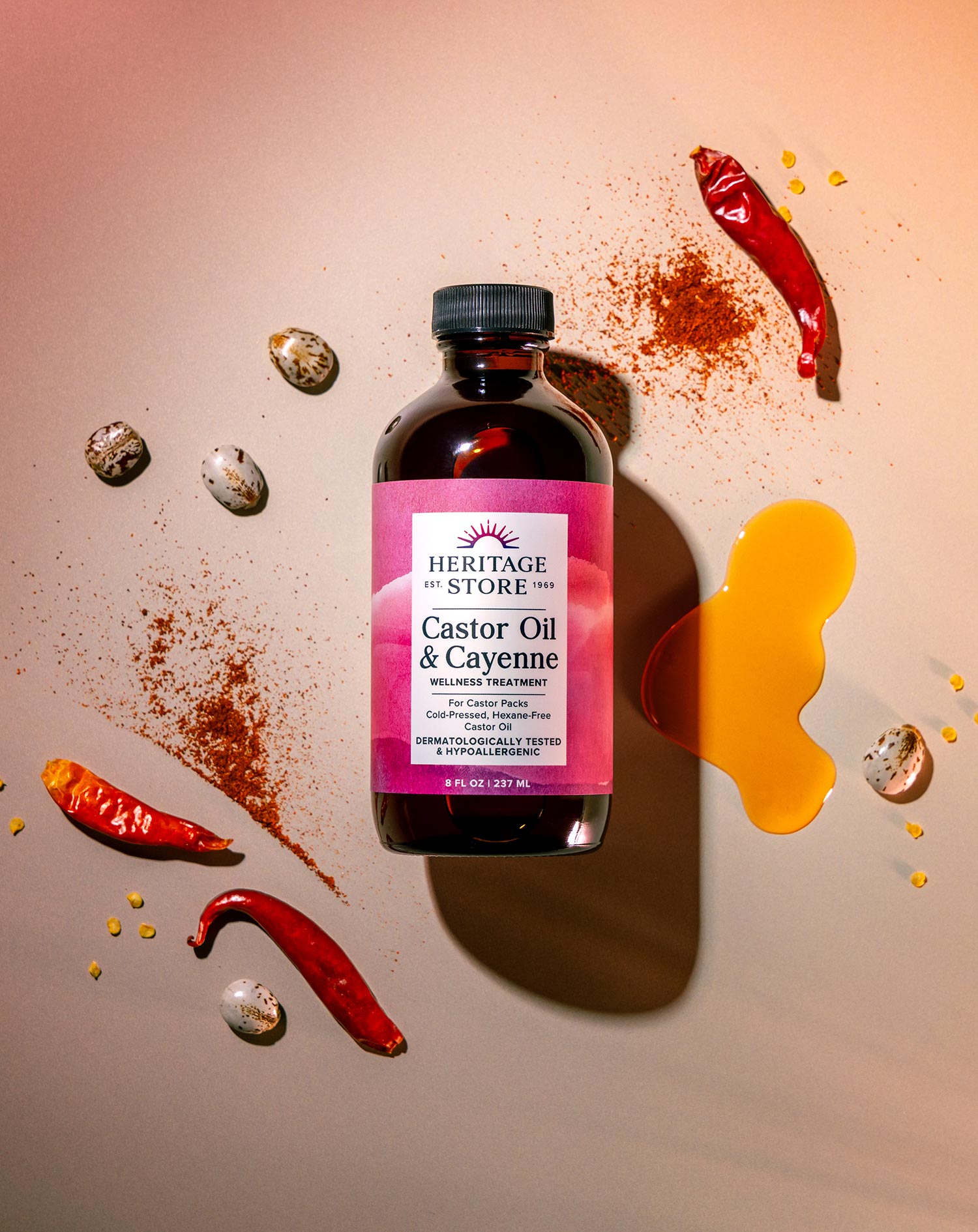 Castor Oil & Cayenne | Wellness Treatment | Castor Oil Pack