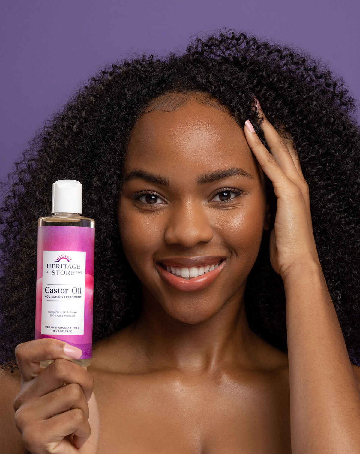 Castor Oil | Cold-Pressed Nourishing Treatment | Heritage Store