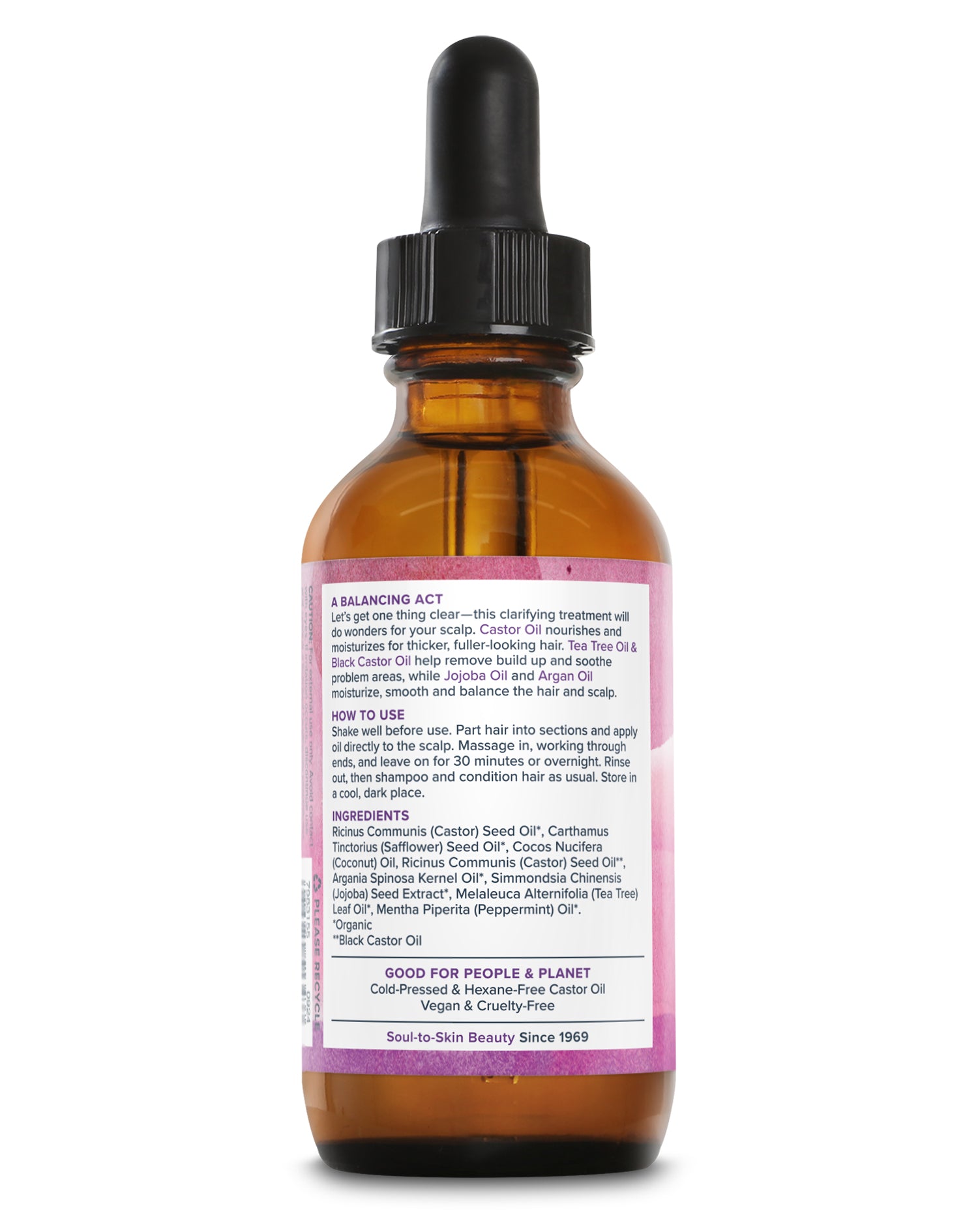 tea plant seed oil Castor Oil & Tea Tree | Clarifying Scalp Treatment