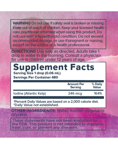 Nascent Colloidal Iodine