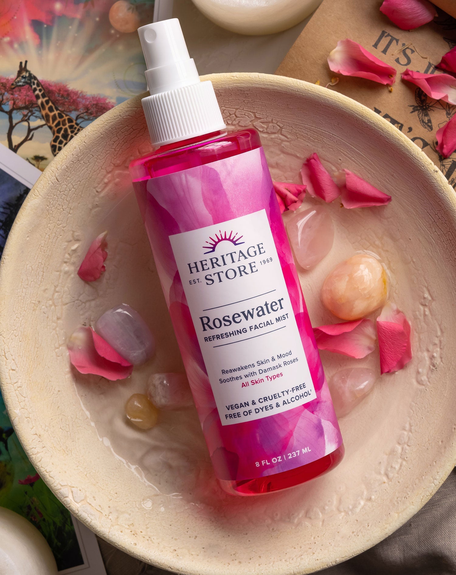 Heritage Rosewater 8 fl oz Heritage Rosewater 8 fl oz
