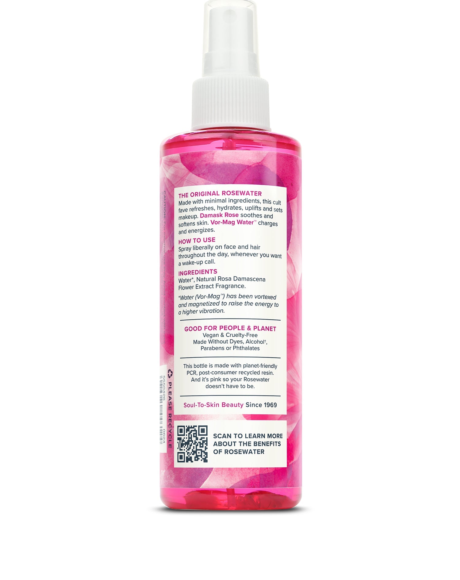Heritage Rosewater 8 fl oz Heritage Rosewater 8 fl oz