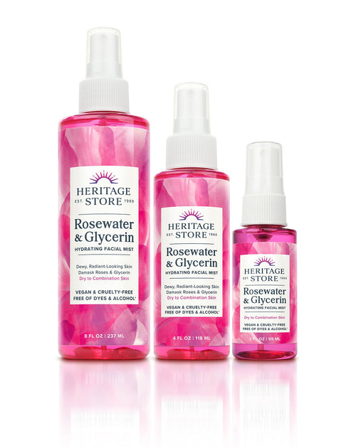 Rosewater & Glycerin Hydrating Facial Mist – Heritage Store
