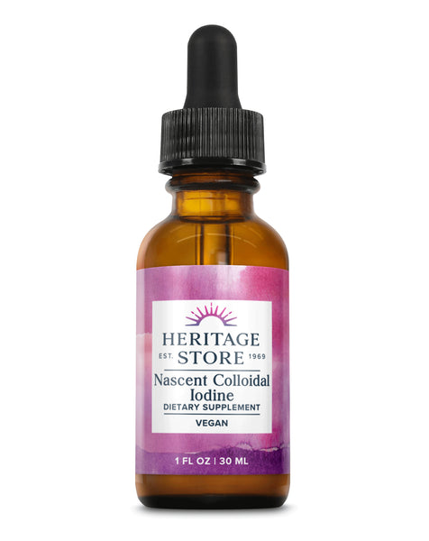 Nascent Colloidal Iodine Dietary Supplement Heritage Store